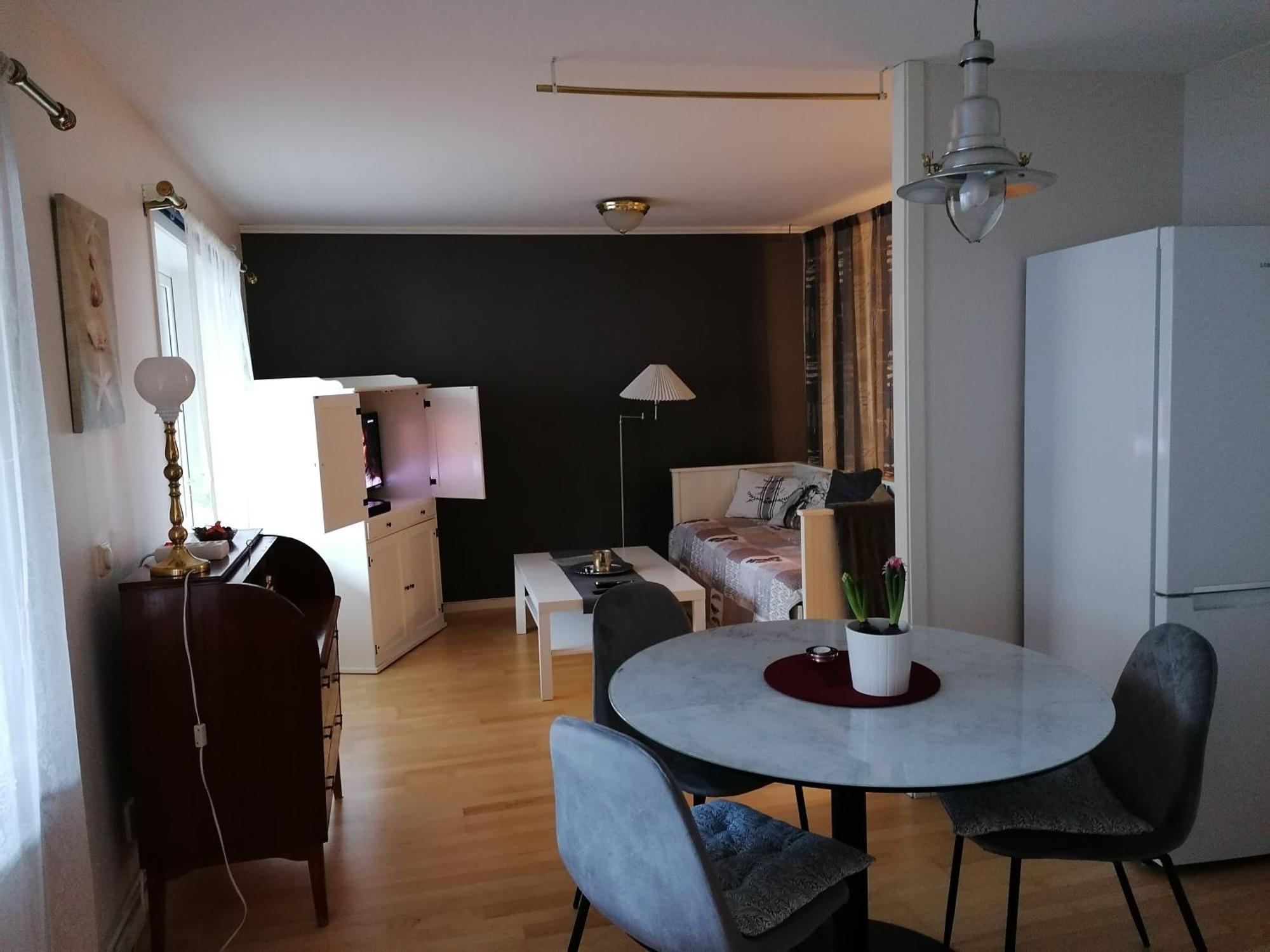 Apartmán Fin Studio-Laegenhet Mitt I Stan #5 Hudiksvall Exteriér fotografie