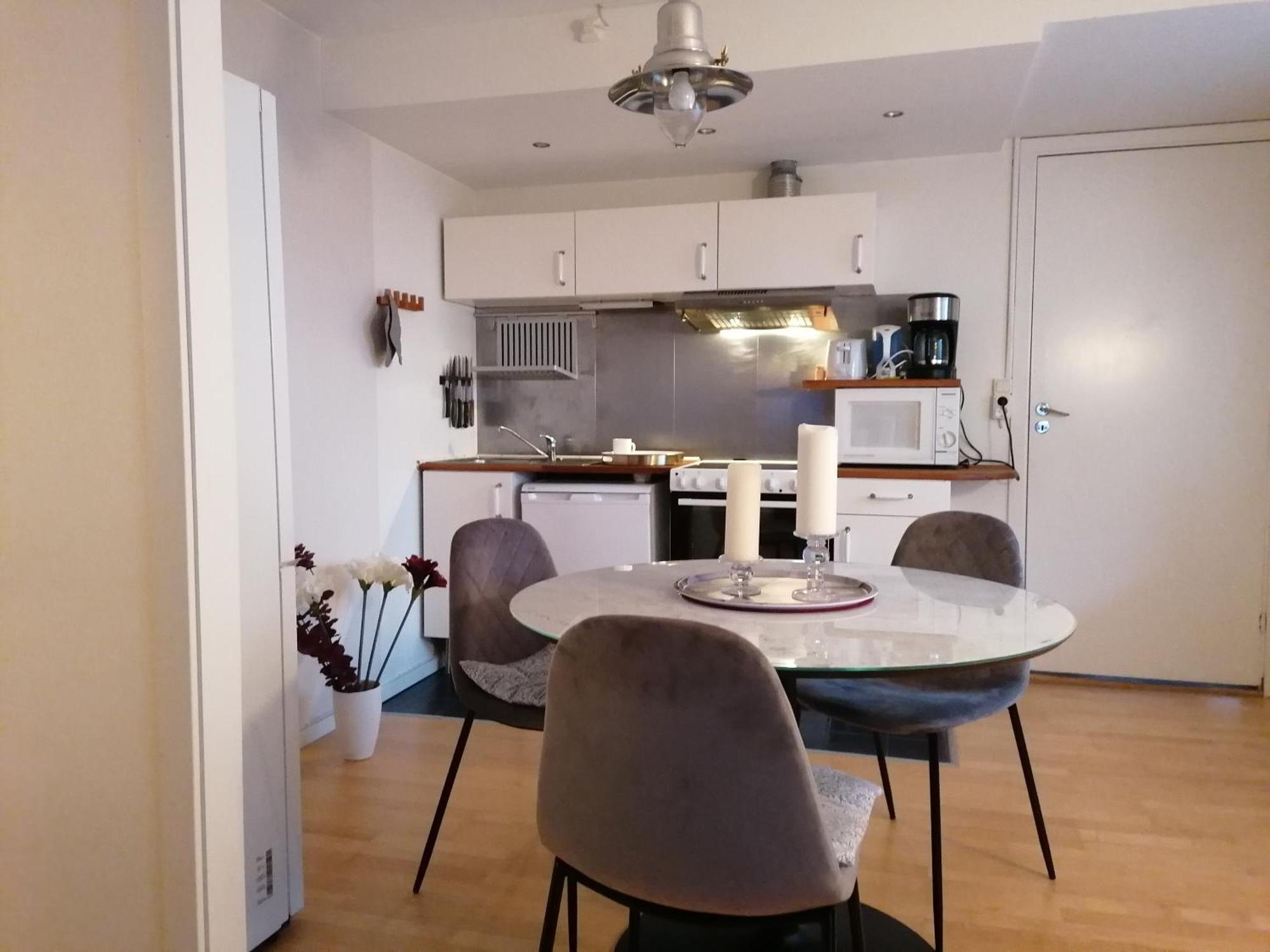 Apartmán Fin Studio-Laegenhet Mitt I Stan #5 Hudiksvall Exteriér fotografie